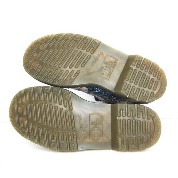 Dr Martens Wanderlust Floral 1460 WL Lace Up Combat Boots Women’s 5 Shoes - Picture 9 of 10